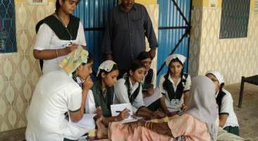 Visit to Old Age Home