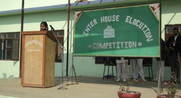 Inter-House English Elocution Competiton